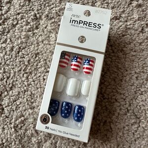 imPRESS Stars and Stripes Press-On Nails